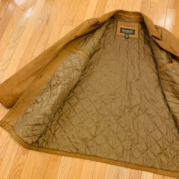 Vintage Eddie Bauer Calf Leather Field Jacket - Picture 7 of 14